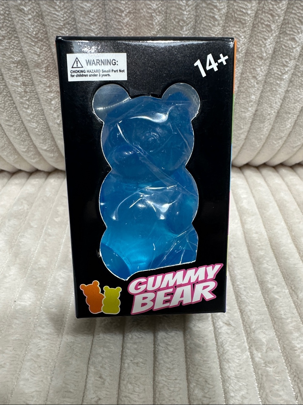 Blue Gummy Bear - Blast Bear Squeeze Toy.